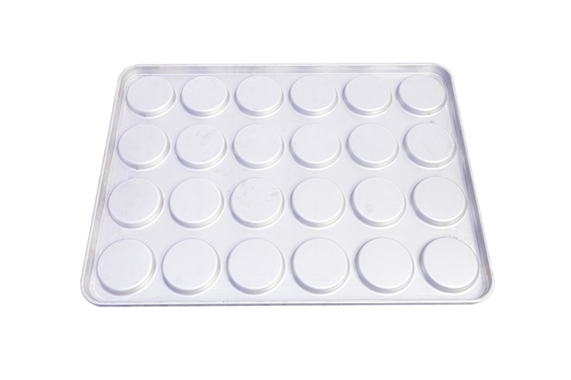 Food-Grade Non-Stick Hamburger Bun Tray – Easy Release Baking Pan