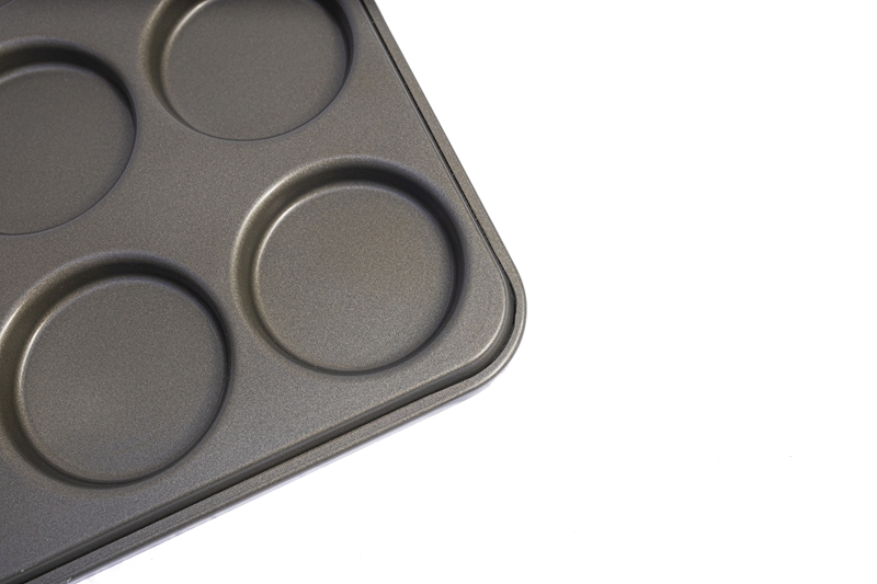 Food-Grade Non-Stick Hamburger Bun Tray – Easy Release Baking Pan