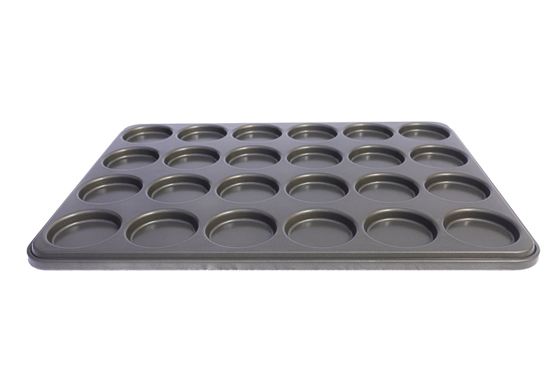 Food-Grade Non-Stick Hamburger Bun Tray – Easy Release Baking Pan